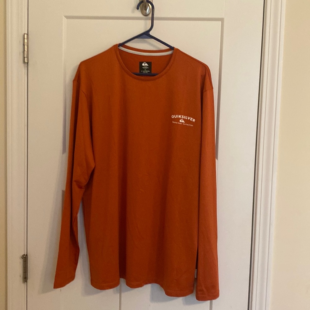 Quicksilver Mens XL UPF 50 Surf T-Shirt L/S